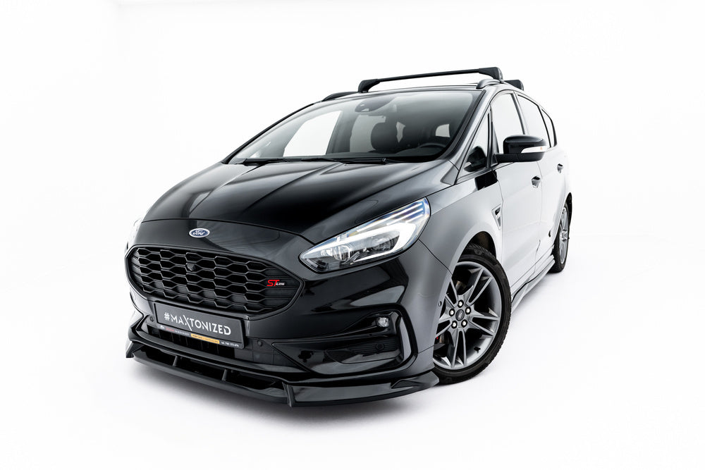 Frontlippe / Frontsplitter / Frontansatz für Ford S-Max ST-Line Mk2 Facelift von Maxton Design