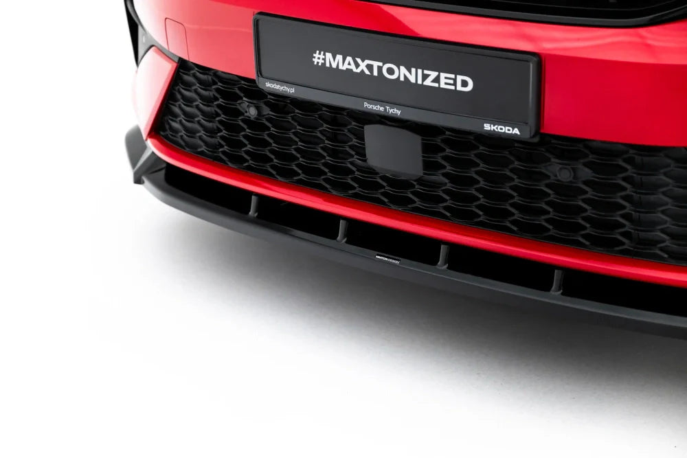 Frontlippe / Frontsplitter / Frontansatz für Skoda Kodiaq RS Mk2 von Maxton Design