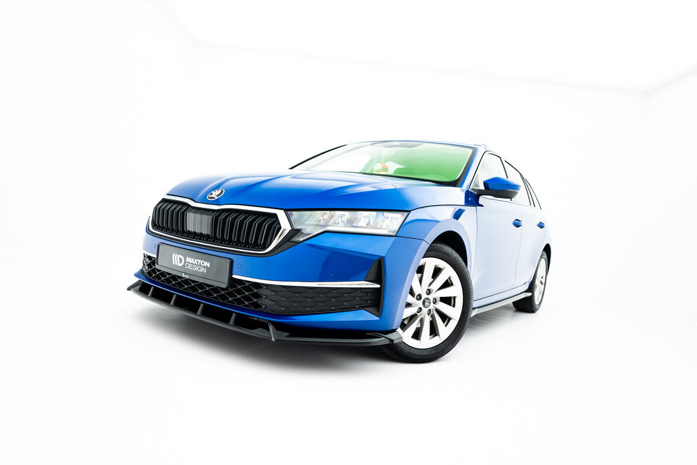 Frontlippe / Frontsplitter / Frontansatz für Skoda Octavia Liftback / Combi Mk4 Facelift von Maxton Design