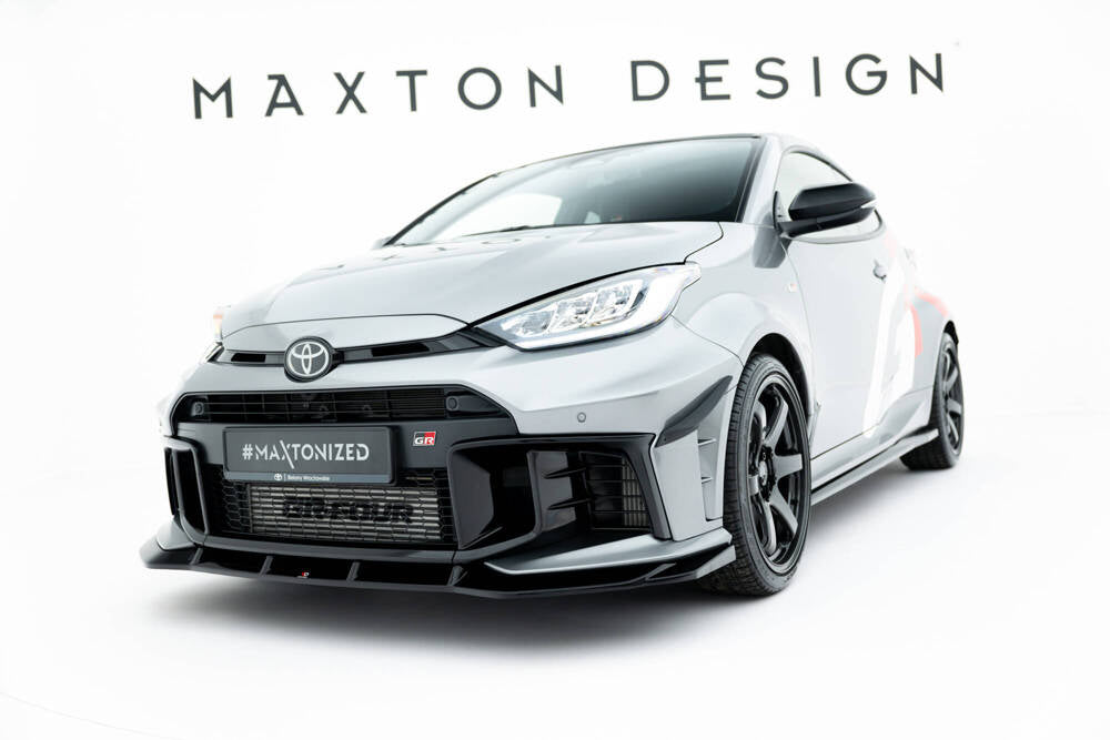 Front Lippe / Froittnt Spler / Frontansatz für Toyota GR Yaris MK4 Facelift von Maxton Design