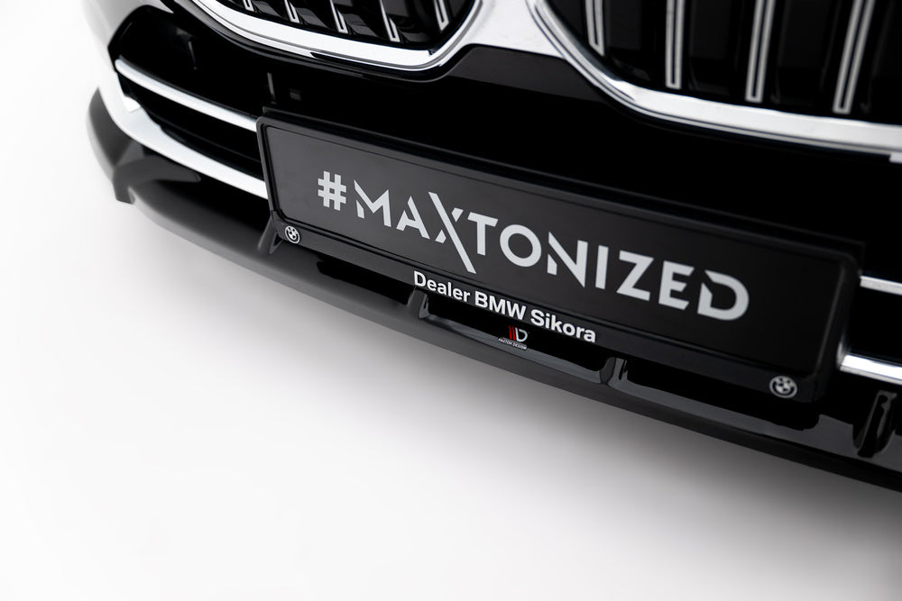 Frontlippe / Frontsplitter / Frontansatz V.1 für BMW 7 G70 von Maxton Design