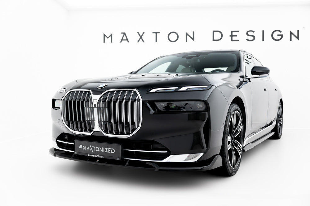 Frontlippe / Frontsplitter / Frontansatz V.1 für BMW 7 G70 von Maxton Design