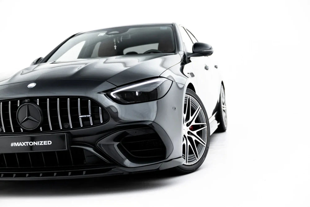 Frontlippe / Frontsplitter / Frontansatz V.1 für Mercedes-AMG C63 Limousine / T-Modell W206 / S206 von Maxton Design