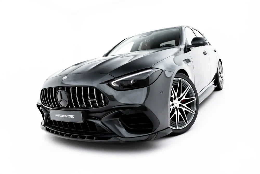 Frontlippe / Frontsplitter / Frontansatz V.1 für Mercedes-AMG C63 Limousine / T-Modell W206 / S206 von Maxton Design