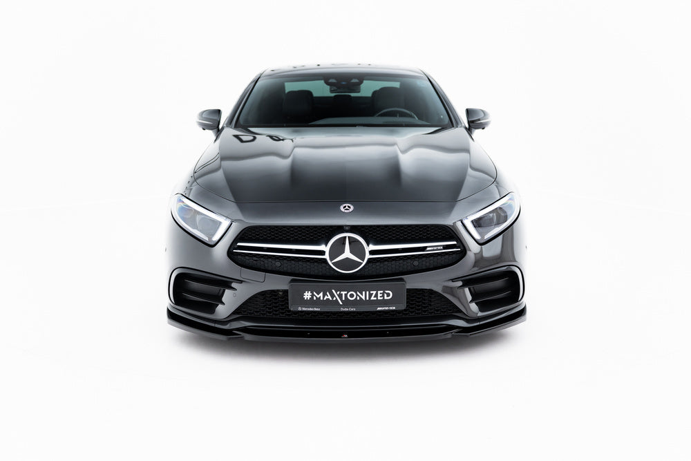 Frontlippe / Frontsplitter / Frontansatz V.1 für Mercedes CLS 53 AMG C257  von Maxton Design