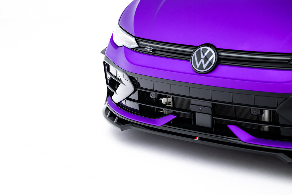 Frontlippe / Frontsplitter / Frontansatz V.1 für VW Golf R Mk8 Facelift von Maxton Design