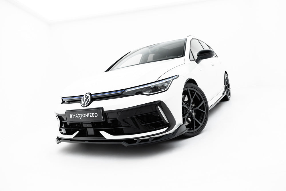Frontlippe / Frontsplitter / Frontansatz V.1 für Golf R Variant Mk8 Facelift von Maxton Design
