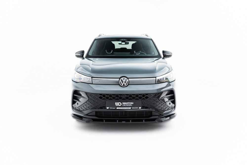 Frontlippe / Frontsplitter / Frontansatz V.1 für VW Tiguan R-Line Mk3 von Maxton Design