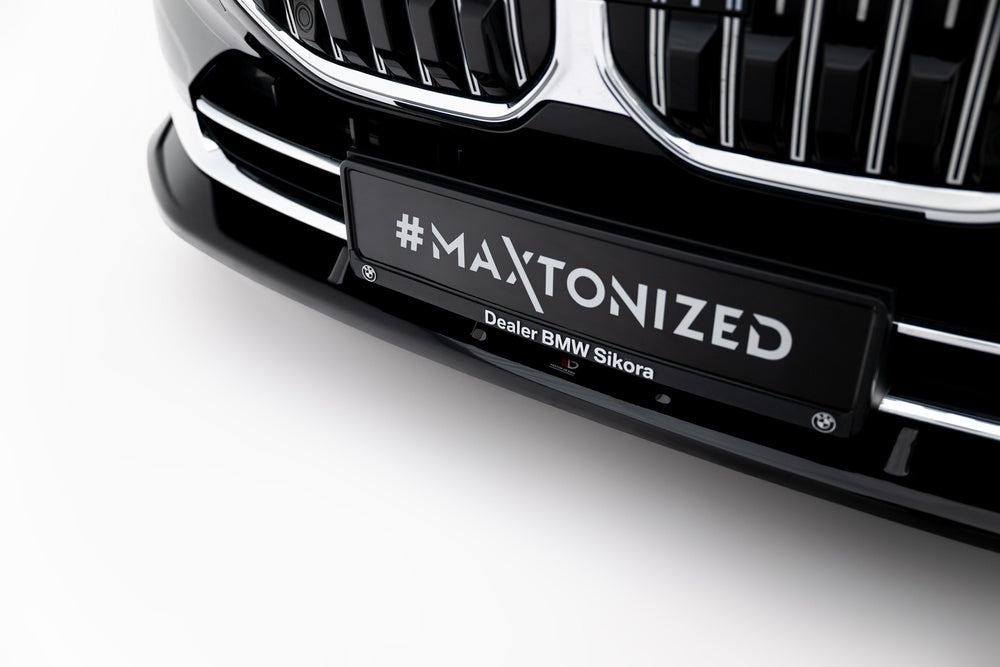 Frontlippe / Frontsplitter / Frontansatz V.2 für BMW 7 G70 von Maxton Design