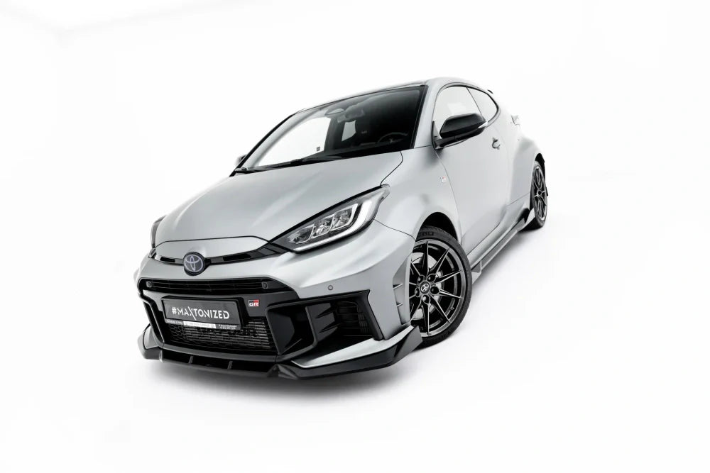 Frontlippe / Frontsplitter / Frontansatz V.2 für Toyota GR Yaris MK4 Facelift von Maxton Design