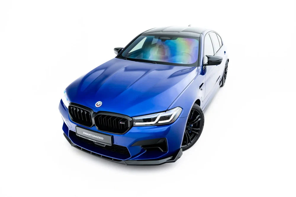 Frontlippe / Frontsplitter / Frontansatz V.4 für BMW M5 F90 Facelift von Maxton Design