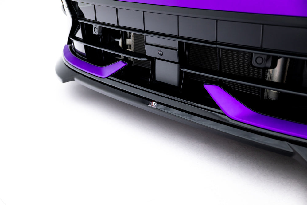 Frontlippe / Frontsplitter / Frontansatz V.4 für VW Golf R Mk8 Facelift von Maxton Design