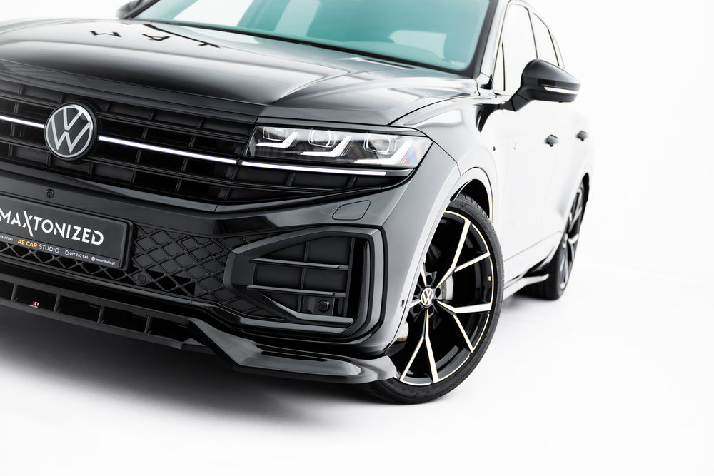 Frontlippe / Frontsplitter / Frontansatz für VW Touareg R-Line Mk3 Facelift von Maxton Design