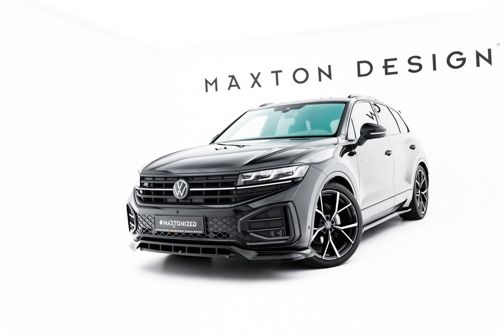 Frontlippe / Frontsplitter / Frontansatz für VW Touareg R-Line Mk3 Facelift von Maxton Design