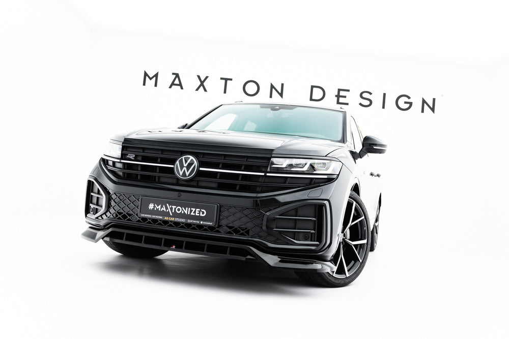 Frontlippe / Frontsplitter / Frontansatz für VW Touareg R-Line Mk3 Facelift von Maxton Design