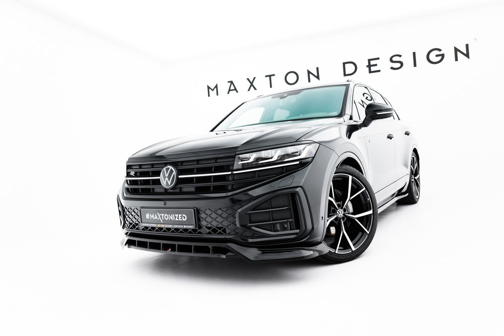 Frontlippe / Frontsplitter / Frontansatz für VW Touareg R-Line Mk3 Facelift von Maxton Design