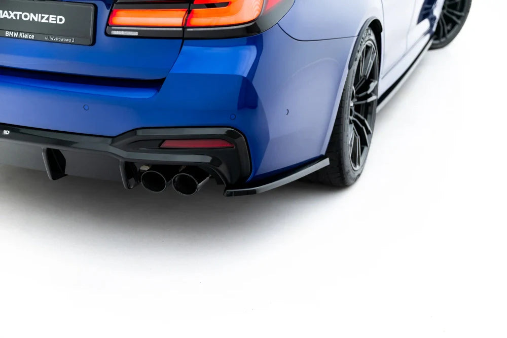 Seitliche Heck Diffusor Erweiterung V.2 für BMW M5 F90 Facelift von Maxton Design