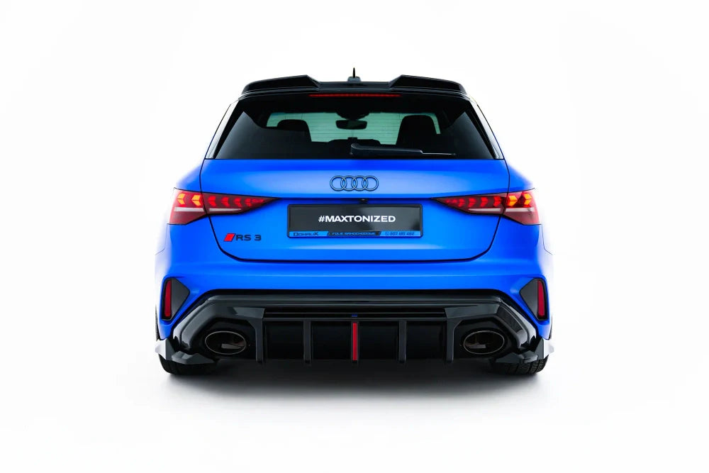 Seitliche Heck Diffusor Erweiterung V.3 für Audi RS3 Sportback 8Y Facelift von Maxton Design