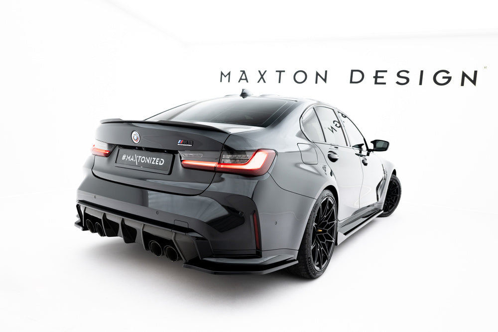 Seitliche Heck Diffusor Erweiterung V.3 für BMW M3 G80 / G81 von Maxton Design