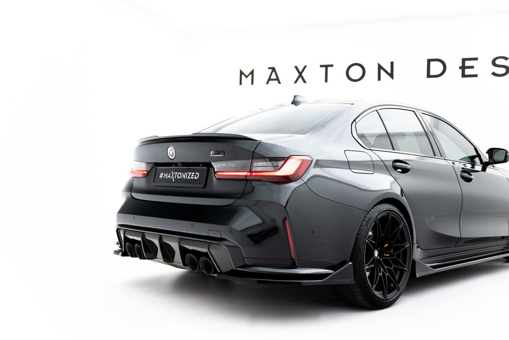 Seitliche Heck Diffusor Erweiterung V.5 für BMW M3 G80 / G81 von Maxton Design