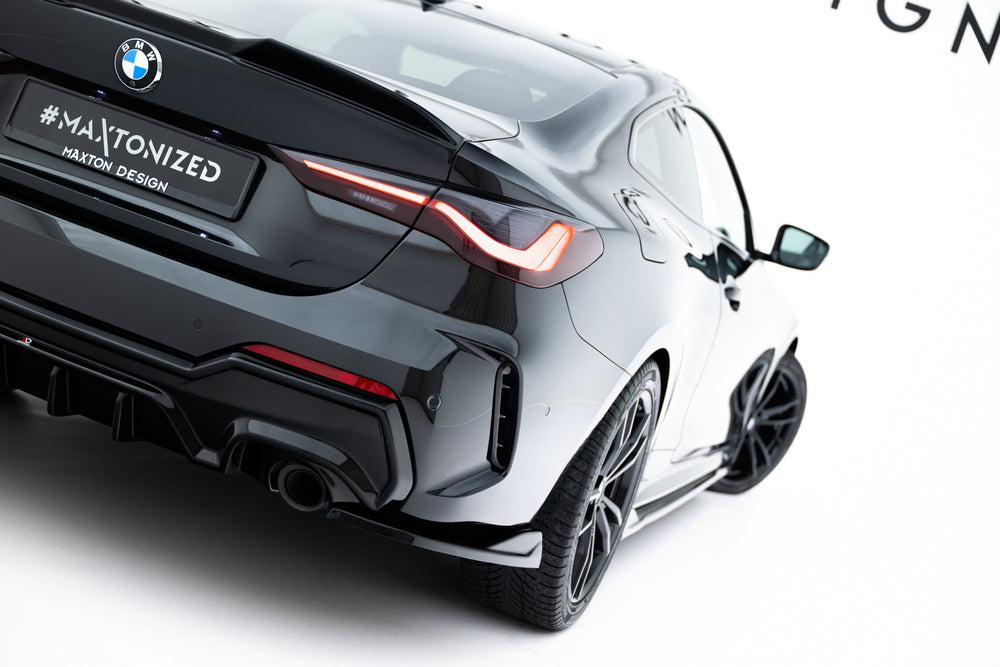 Seitliche Heckdiffusor Erweiterung V.8 für BMW 4 M-Paket G22 / G23 / G22 Facelift / G23 Facelift von Maxton Design