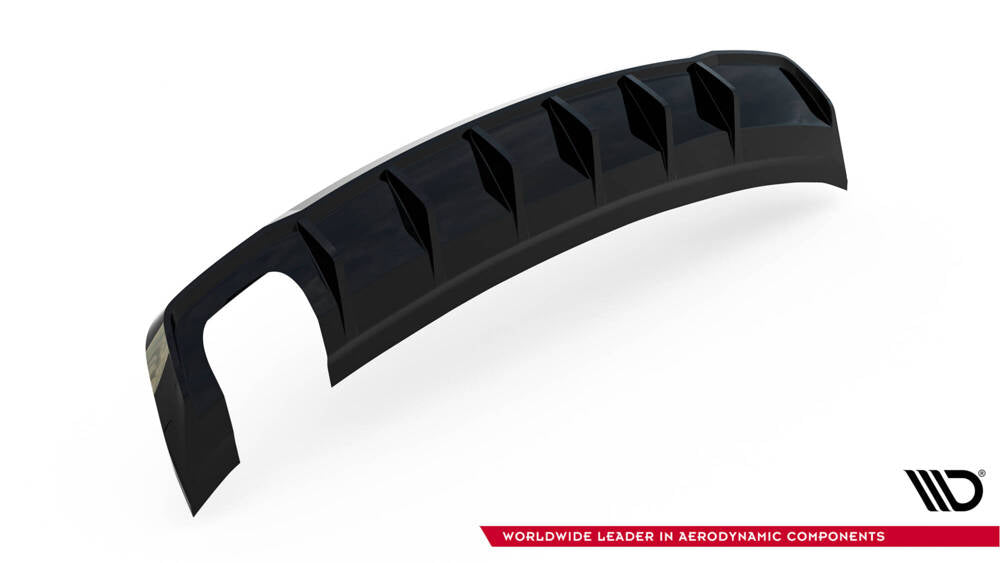 Heckdiffusor (Doppelflutig Links) für Audi A3 Limousine 8V von Maxton Design
