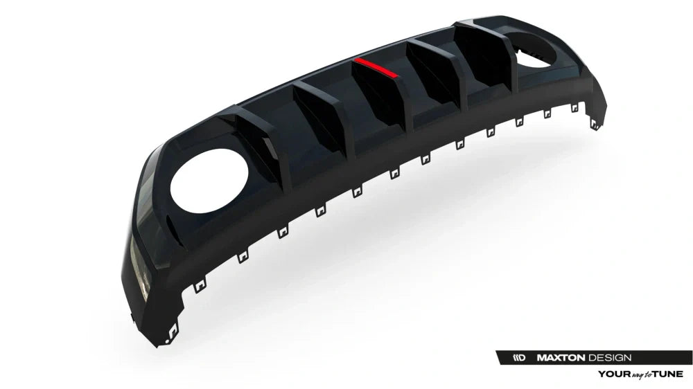 Heckdiffusor für Audi RS3 8Y Limousine 8Y Facelift (Version mit Originalreflektor) von Maxton Design