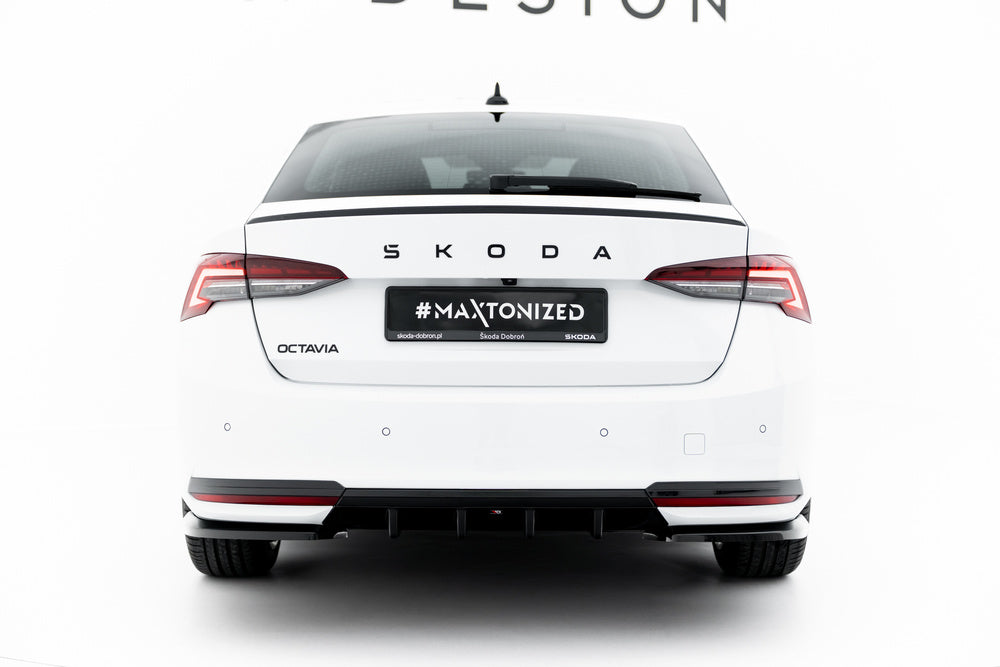 Heckdiffusor für Skoda Octavia Sportline Liftback / Combi Mk4 Facelift von Maxton Design