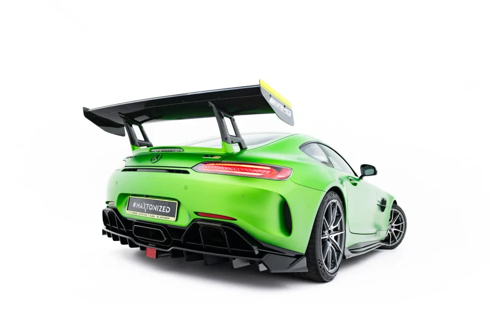 Heckdiffusor Ansatz + LED Mercedes-AMG GT R C190 Facelift von Maxton Design