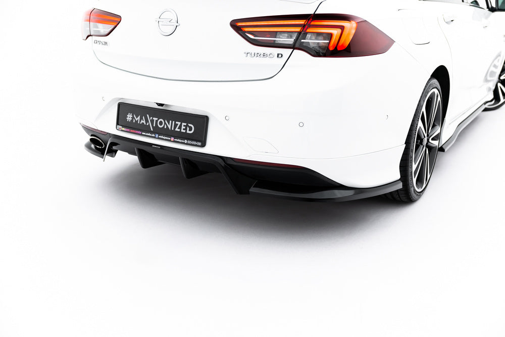 Zentraler Hinterer Splitter für Opel Insignia OPC-Line Mk2 von Maxton Design