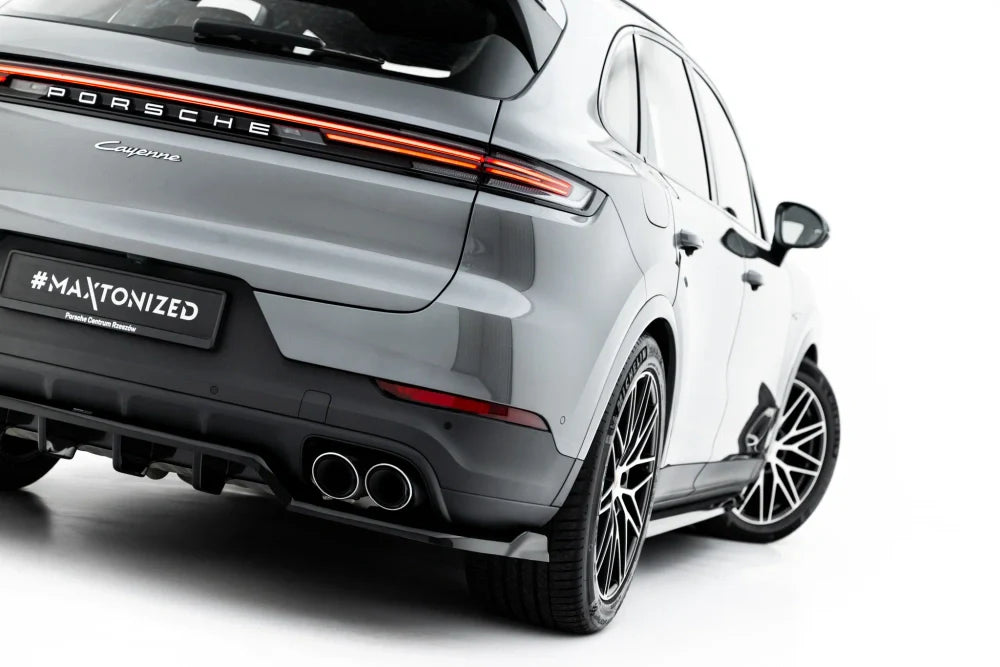 Zentraler Hinterer Splitter für Porsche Cayenne SUV / Coupe Mk3 Facelift von Maxton Design