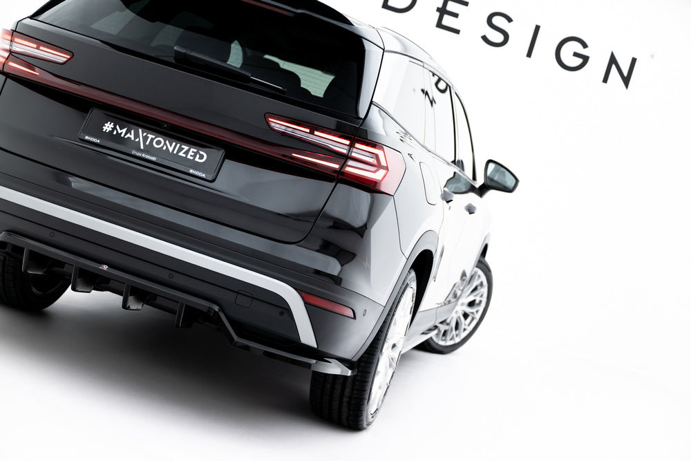 Zentraler Hinterer Splitter für Skoda Kodiaq Mk2 von Maxton Design