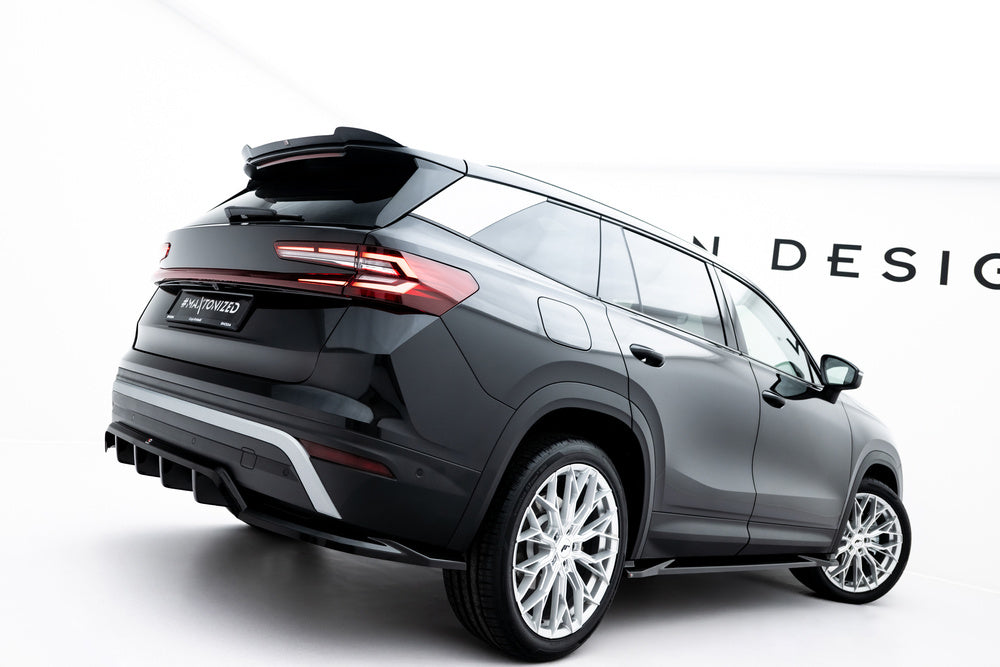 Zentraler Hinterer Splitter für Skoda Kodiaq Mk2 von Maxton Design