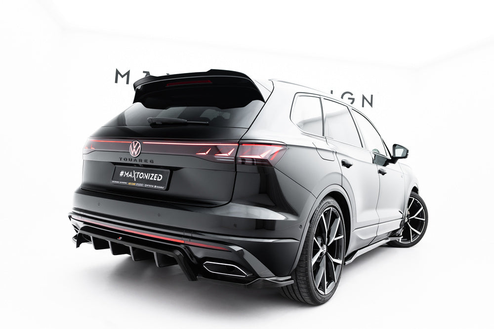 Heckdiffusor Ansatz für VW Touareg R-Line Mk3 Facelift Maxton Design