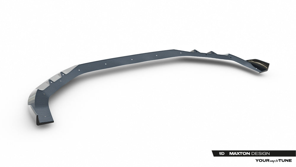 Carbon Frontlippe / Frontsplitter / Frontansatz für Audi RS3 Limousine 8Y Facelift von Maxton Design