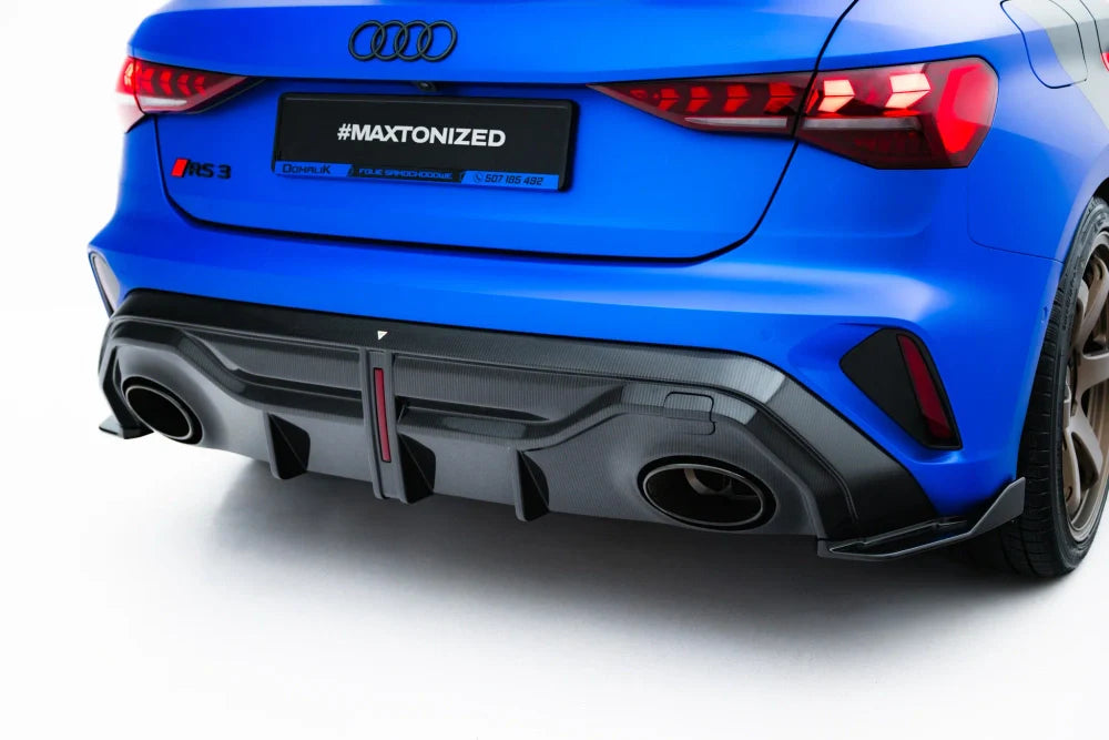 Carbon Heckdiffusor für Audi RS3 Sportback 8Y Facelift von Maxton Design