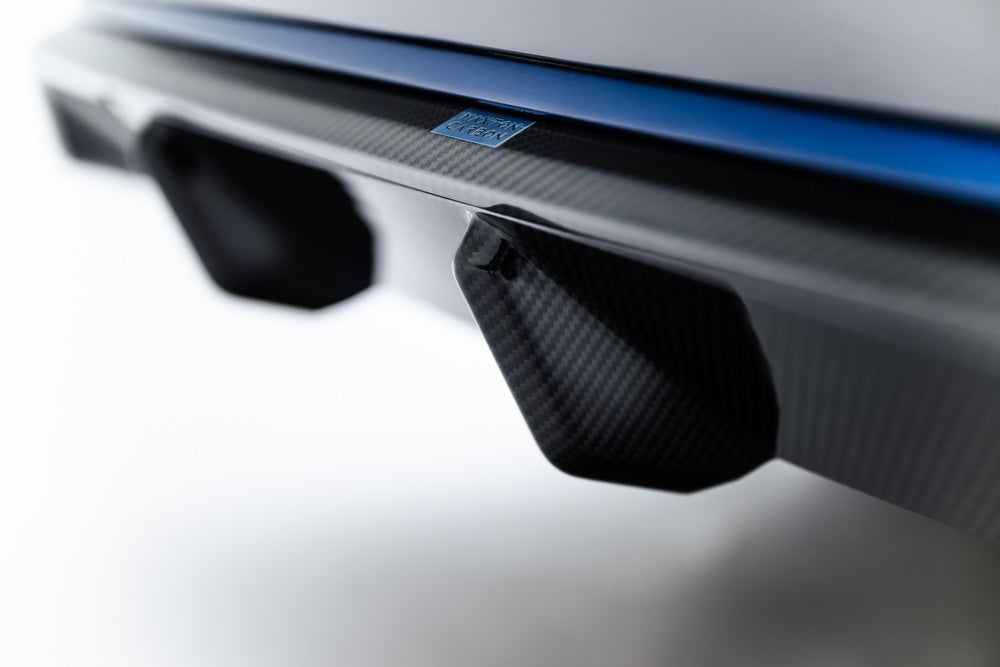 Carbon Zentraler Hinterer Splitter für BMW X7 M-Paket G07 von Maxton Design