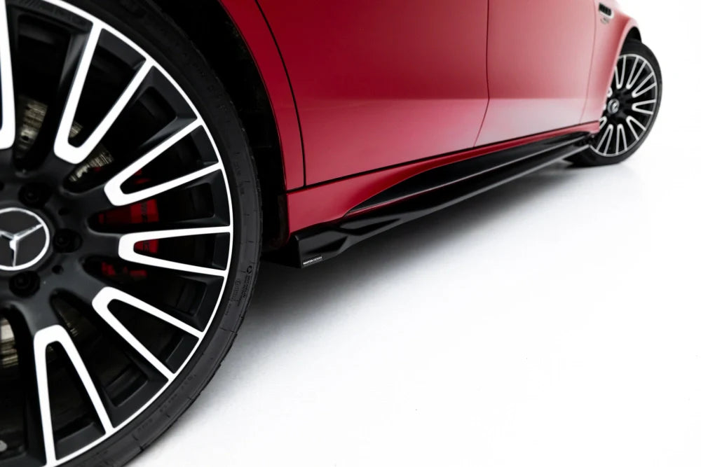 Seitenschweller Erweiterung für Mercedes-AMG E53 Limousine / T-Modell W214 von Maxton Design