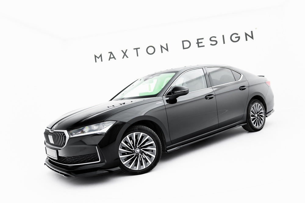 Seitenschweller Erweiterung V.1 für Skoda Superb Mk4 von Maxton Design
