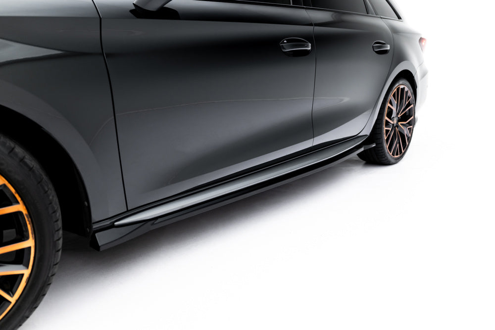 Seitenschweller Erweiterung V.2 für Cupra Leon ST / Hatchback Aero Mk1 Facelift von Maxton Design