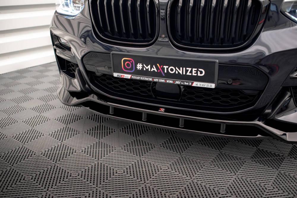 Front Lippe / Front Splitter / Frontansatz für BMW X3 M40D G01 von Maxton Design