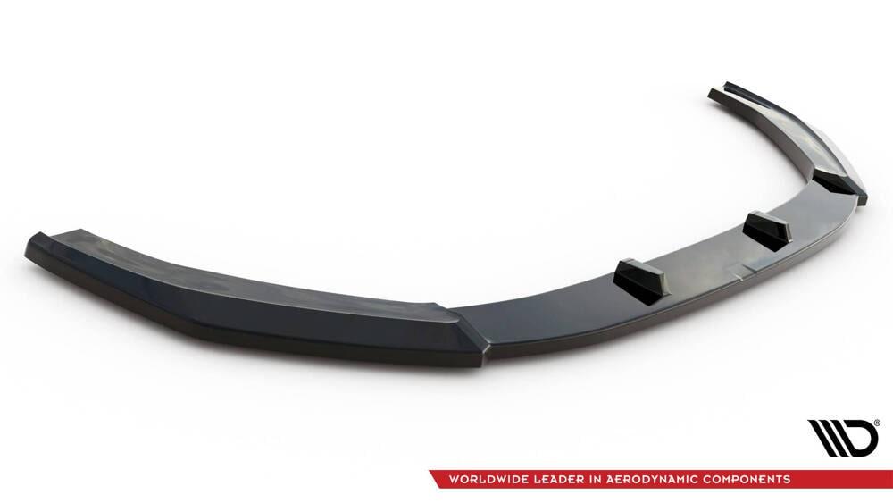 Front Lippe / Front Splitter / Frontansatz V.1 für Audi RS4 B9 von Maxton Design