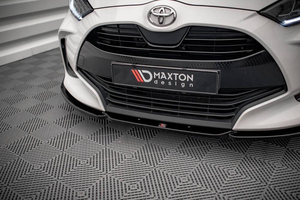 Front Lippe / Front Splitter / Frontansatz V.1 für Toyota Yaris XP21 von Maxton Design