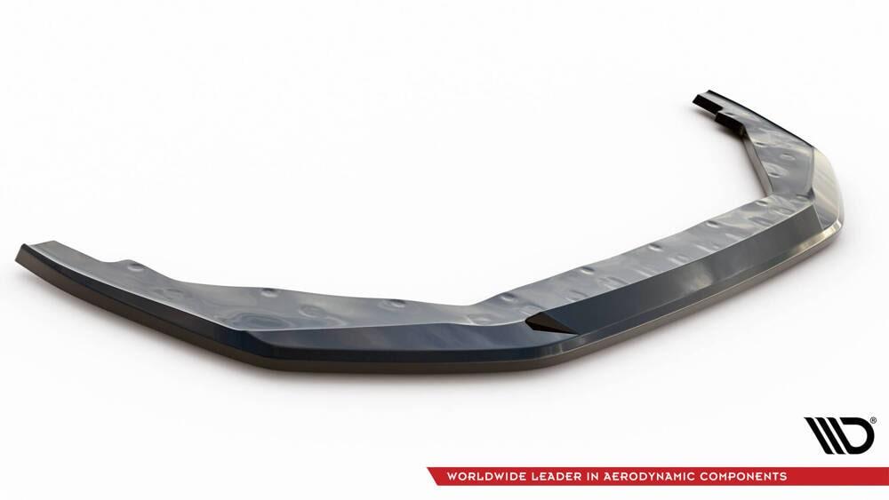 Front Lippe / Front Splitter / Frontansatz V.1 für Nissan GTR R35 2. Facelift von Maxton Design
