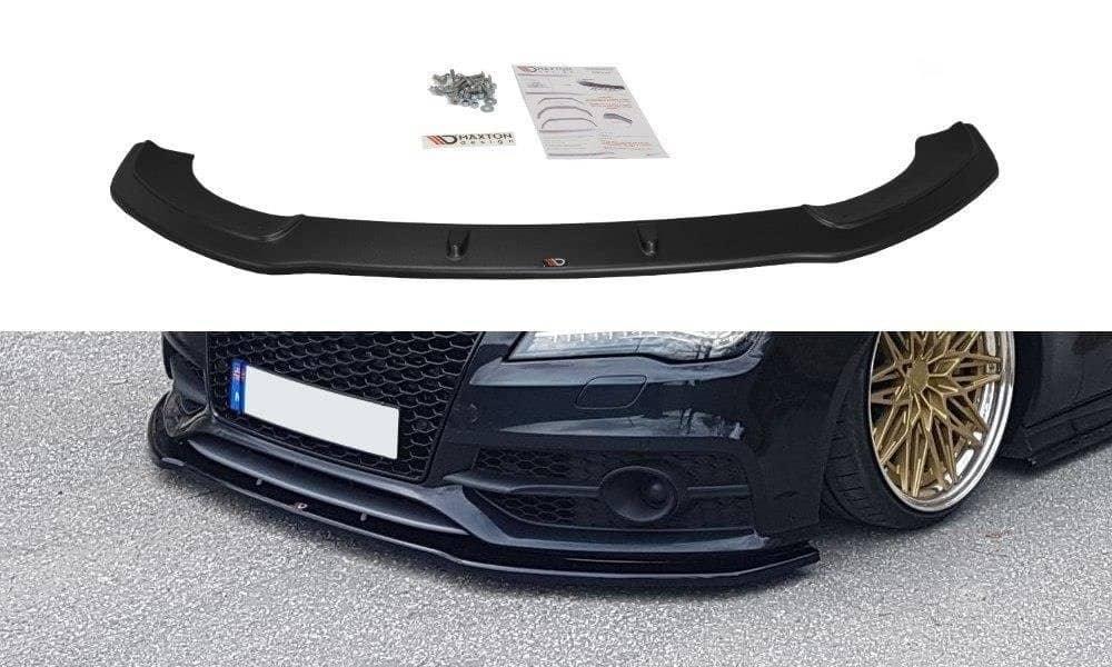Front lip / front splitter / front apron V.2 for Audi S7 / A7 S-Line C7 by Maxton Design