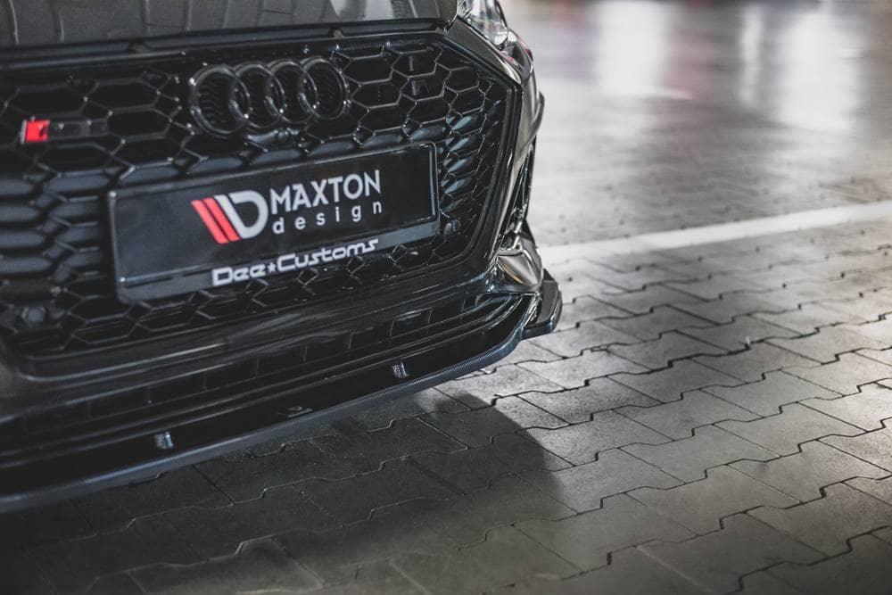 Maxton Design Frontlippe / Frontsplitter V.3 für Audi RS5 F5 Facelift