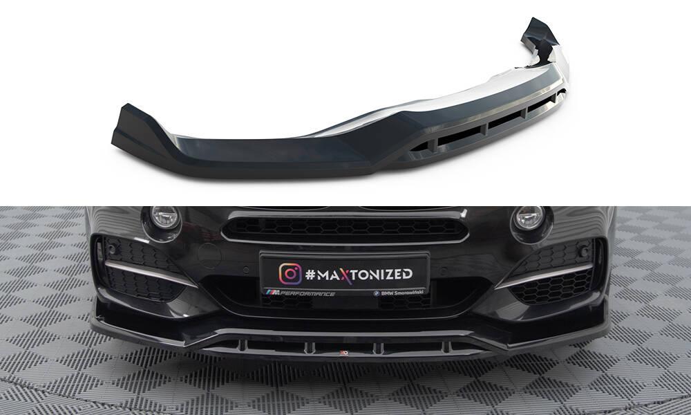 Front Lippe / Front Splitter / Frontansatz V.3 für BMW X5 F15 M-Paket von Maxton Design