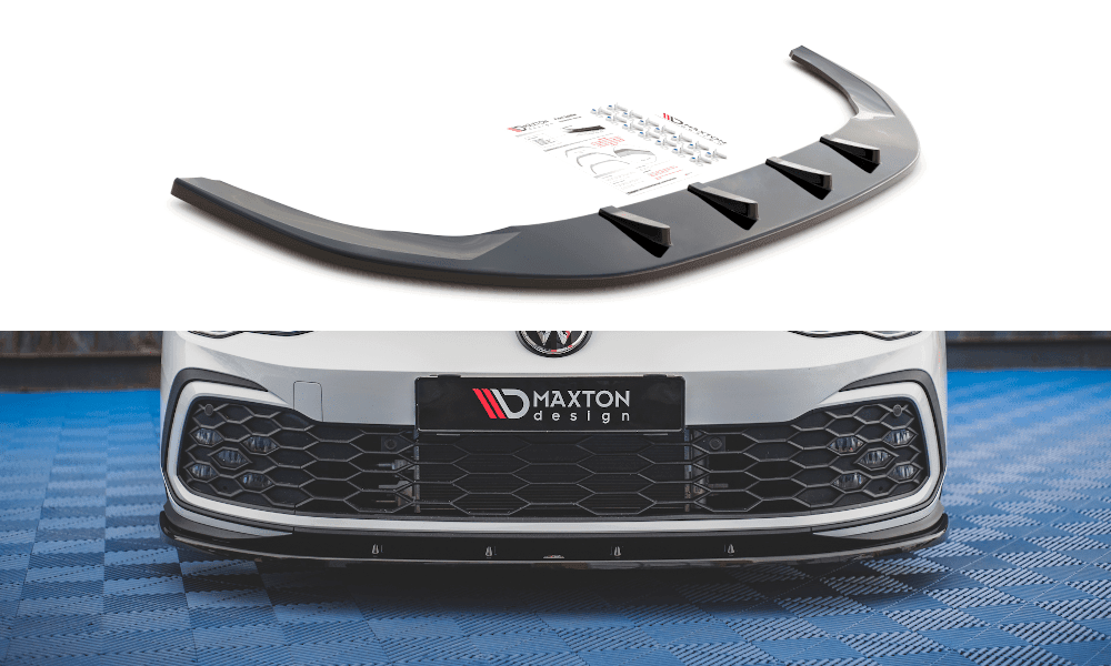 Maxton Design Frontlippe / Frontsplitter V.1 für VW Golf 8 GTI