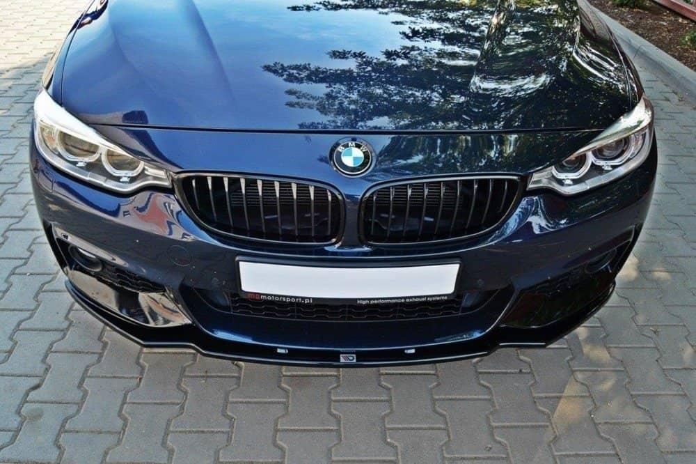 Maxton Design Front Lip / Front Splitter V.1 for BMW 4 Series F32 M-Package