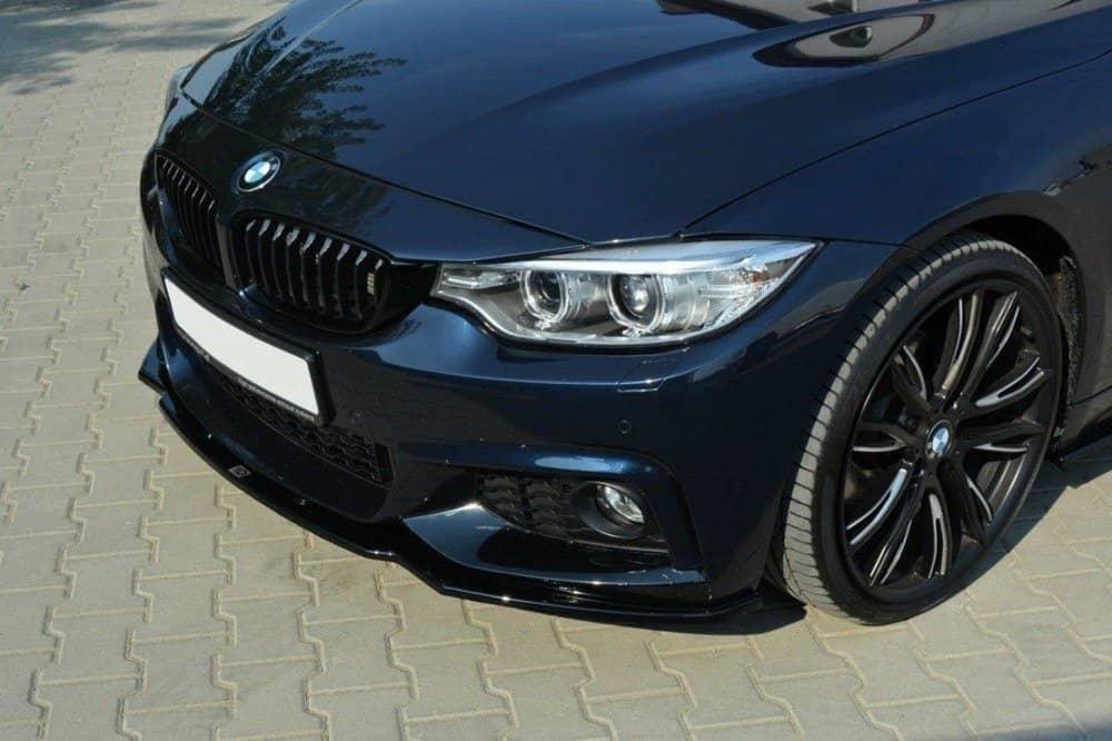 Maxton Design Front Lip / Front Splitter V.1 for BMW 4 Series F32 M-Package